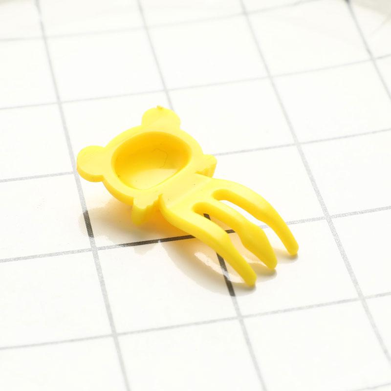 6-20pcs Animal Fruit Fork Mini Cartoon Children Snack Cake Dessert Food Fruit Pick Toothpick Bento Lunches Party Decoration