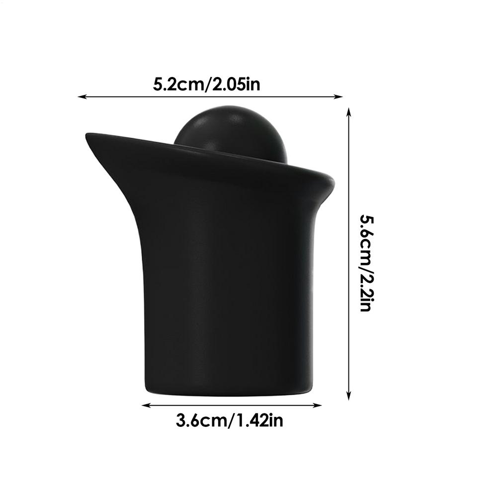 Silicone Wine Stopper Reusable, Leak-Proof Bottle Saver for Champagne Bourbon, Home Bar Travel Party Kitchen Gadgets
