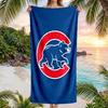 Asciugamano da Spiaggia alla Moda Chicago Cubs Asciugamano Portatile Morbido ad Asciugatura Rapida per Nuoto Campeggio Vacanze
