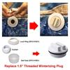 Set of 6 Pool Spa Drainage Solution Threaded Pool Spa Return Winterizing Plug Easy Installation Winterizing Pool Filter