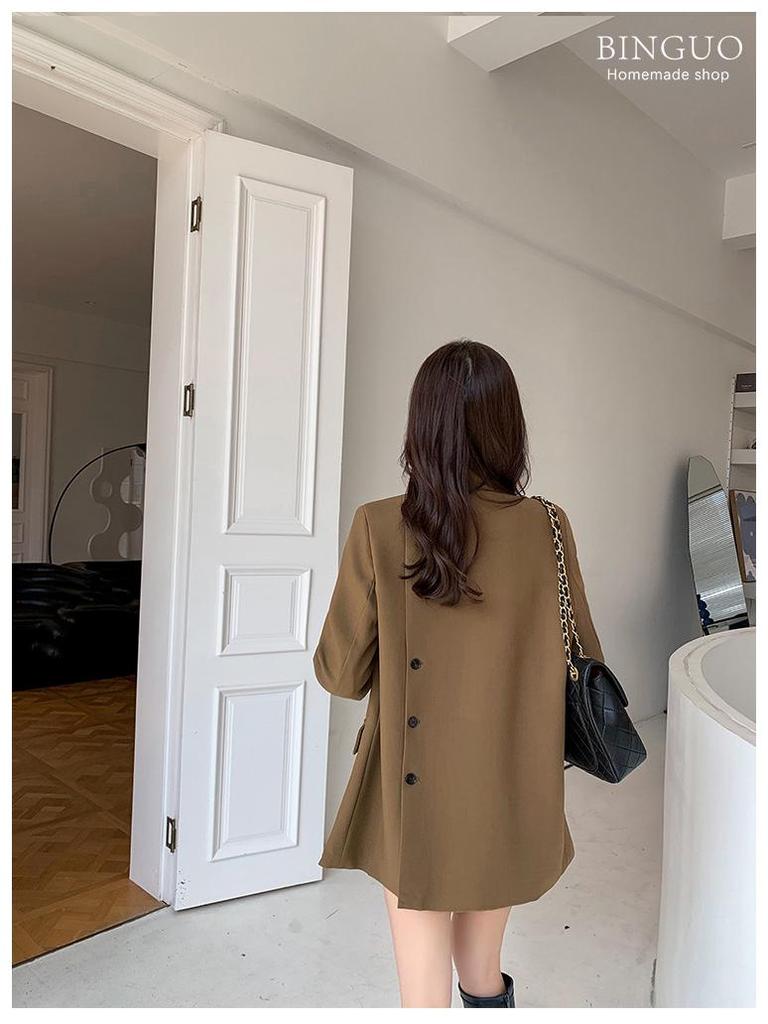 2024 Spring Plus Size Women's High-End Casual Loose Suit Jacket [6621 In Stock]