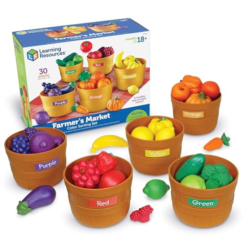 Learning Resources Farmer s Market Color Sorting Set LER 3060