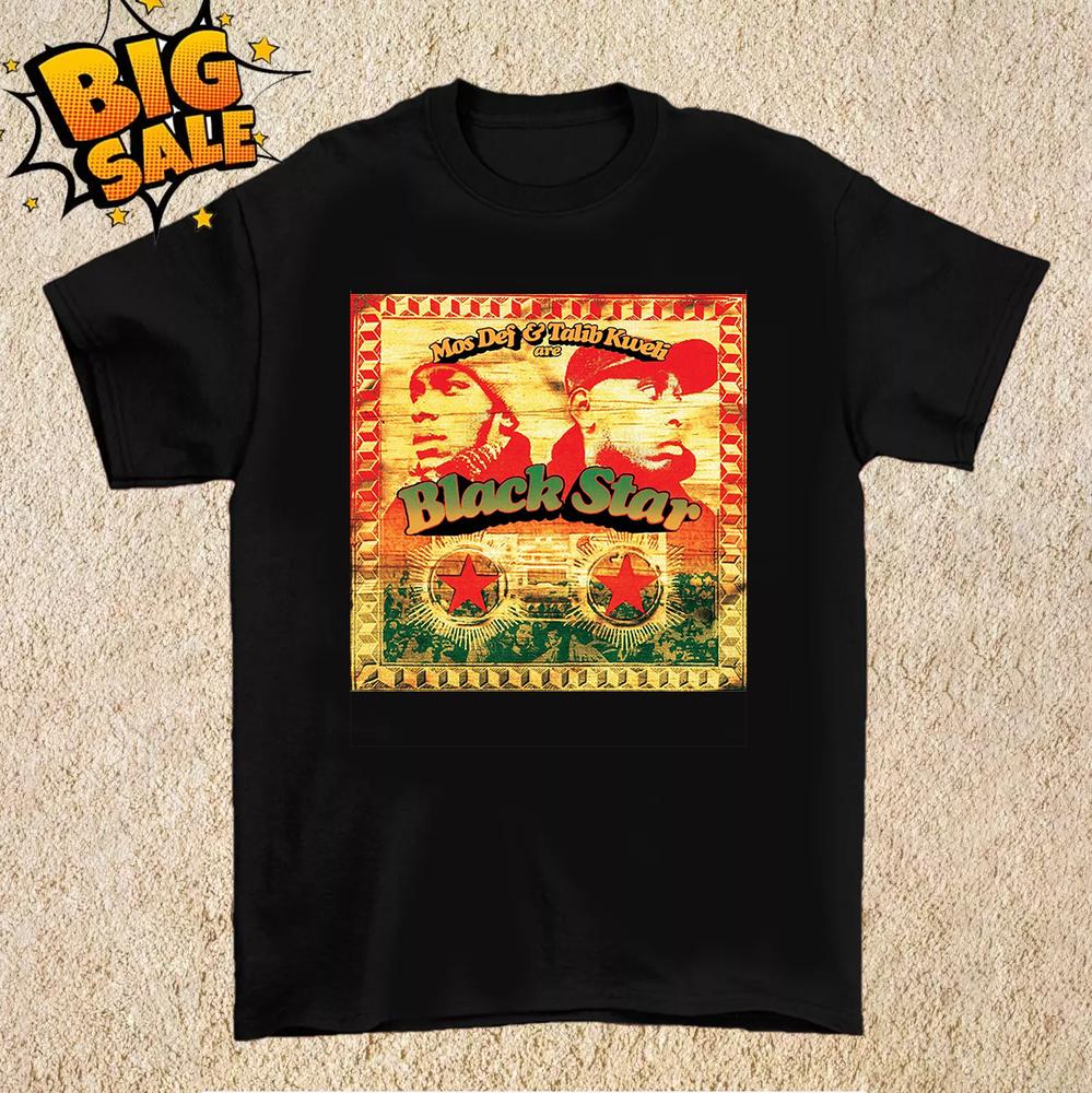 Mos Def Talib Kweli Are Black Star Album T Shirt Full Size S5xl S