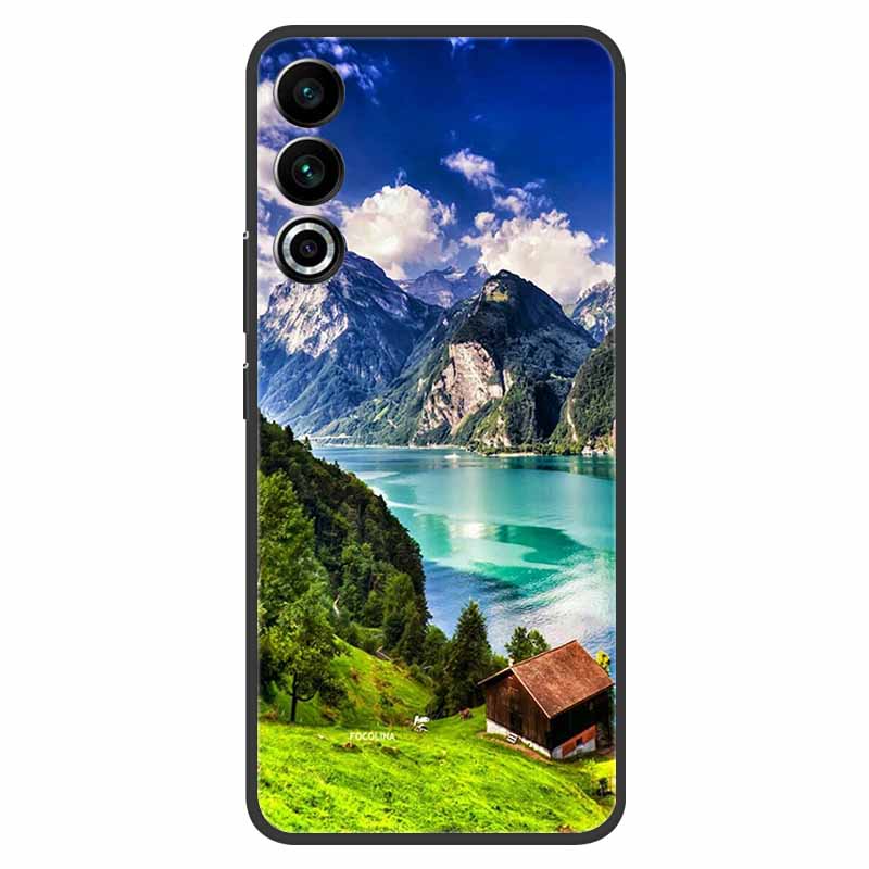 For Meizu 20 Case 6.55" Capa Silicone Painted Soft Black Cover for Meizu 20 2023 Covers Para Meizu20 Coque TPU Protective Shells