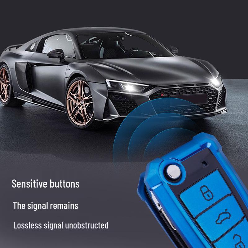 Volkswagen Key Case for Tiguan L, Lavida Plus, Tayron, Tayron X, Teramont, Lamando, Golf 7 - Key Bag Shell