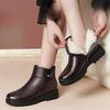 Winter Women's Shoes, Thick Velvet Women's Cotton Shoes, Soft-soled Flat-bottomed Non-slip Warm Women's Boots