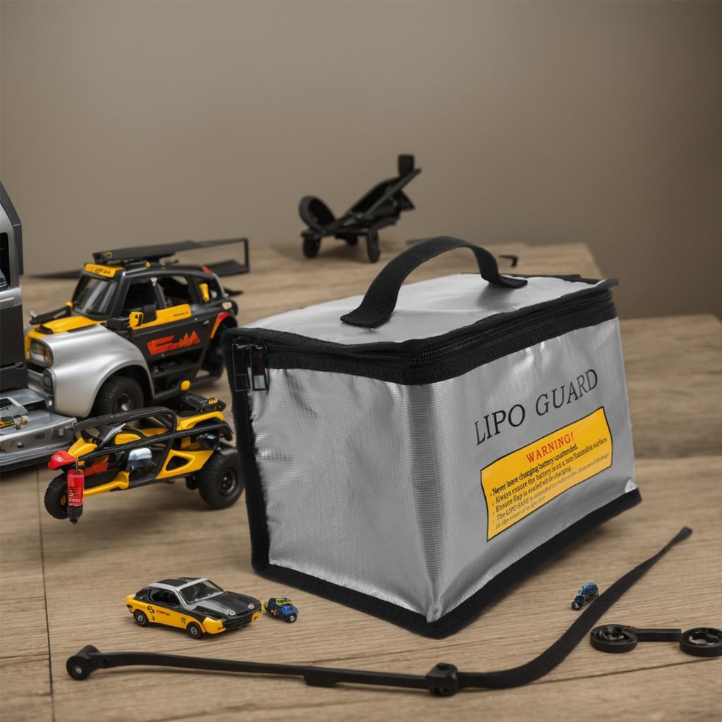 Lithium Battery Safety Bag Model Aircraft Battery Mobile Power Supply Fireproof And Explosion-proof Storage Bag