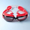 Adult Swimming Goggles Anti-fog High Definition Eye Protection Silicone Electroplating Colorful Goggles