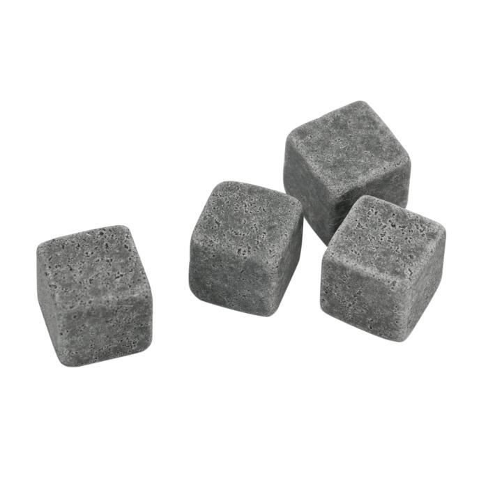 Glaçons en Pierre - ChangM - 9pcs - Stéatite Naturelle - Réutilisables - Sac de Rangement