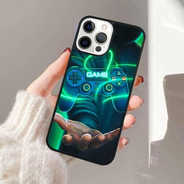 Game Controller Phone Case For iPhone 17 Air 14 15 16 16e 13 12 Max Cover For Apple iPhone 17 Air 11 Pro Max Plus Coque
