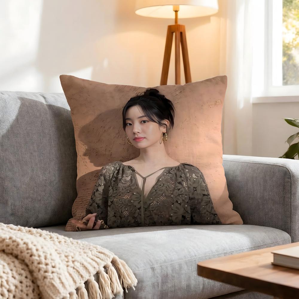 Star Kim DaHyun Cushion Cover Pcs Decorative Covers Soft Cushion Case for Sofa Couch Decor x x Pillowcases 30X30cm