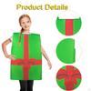 Christmas Gift Box Costume Creative Holiday Accessories for Party