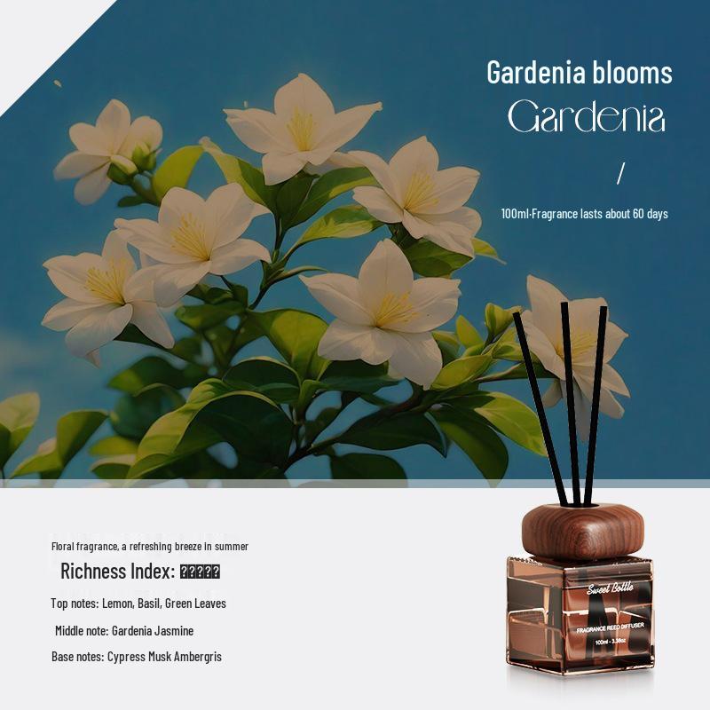 Luxury Long-lasting Rattan Diffuser: Alcohol-free, Fire-free Aromatherapy for Home & Hotel
