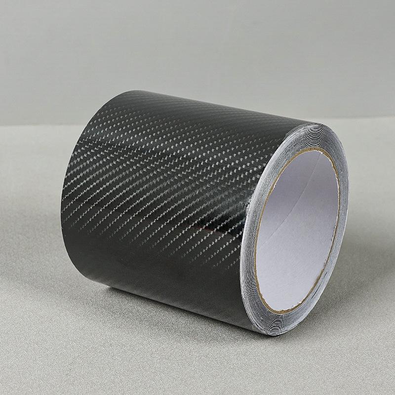 

Накладка на порог двери и багажника автомобиля из углеродного волокна против царапин - Высокая вязкость, удаление без следов. 3cm*1m