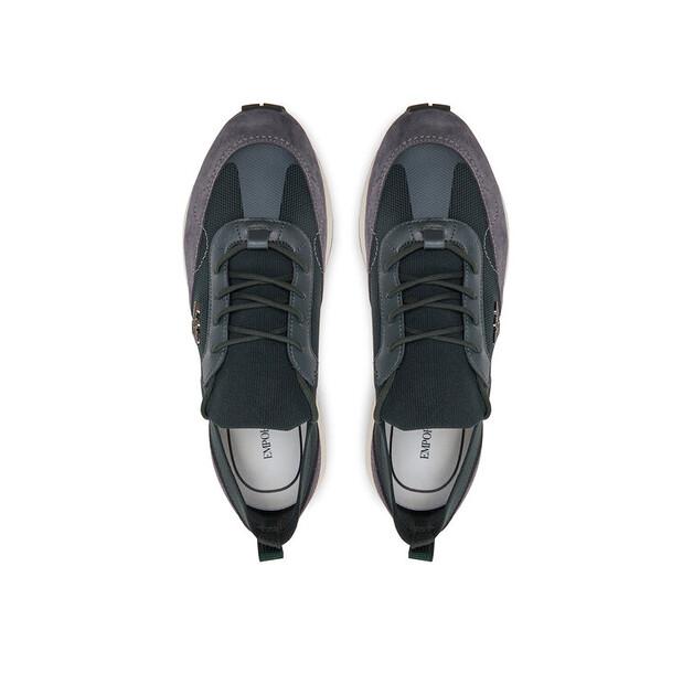 Мужские кроссовки Emporio Armani X4x659 xr105 u213 зелёные