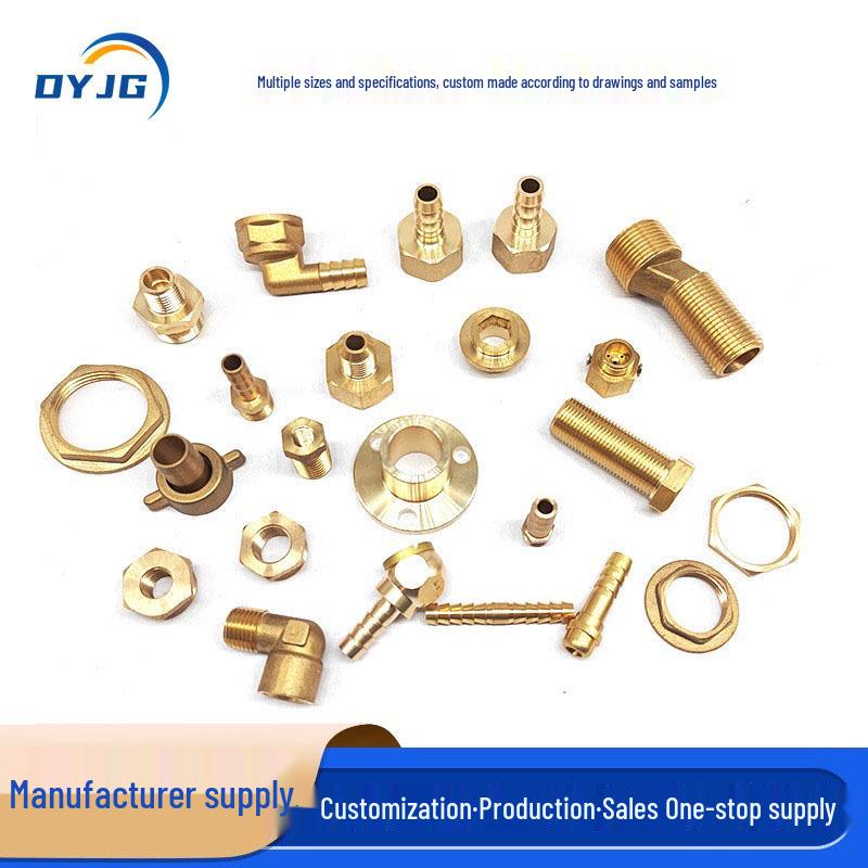 Custom Copper Fittings with US Standard NPT/BSP/BSPT Threads, Precision-Made To Your Drawings and Specifications