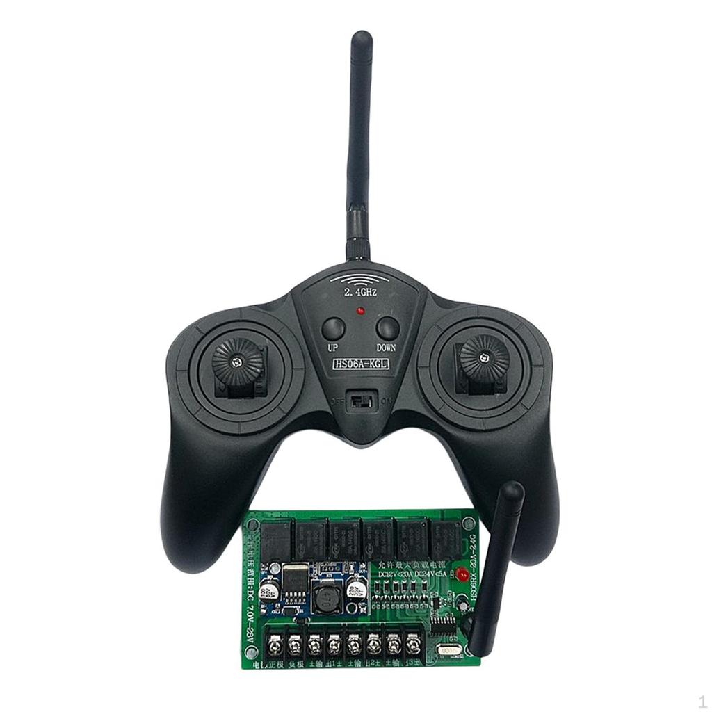 6 Channel RC Transmitter Receiver Controller for Remote boat Mixed Mode