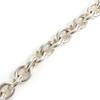 Great TIFFANY&Co. Necklace oval tag choker Silver SV925 mens Used