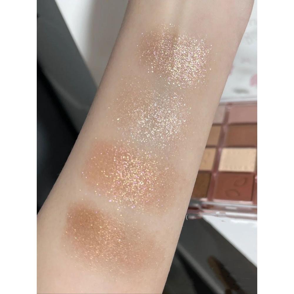 Cremă cu sclipici Glitter pentru fard de ochi Machiaj coreean rezistent la apă Fard de pleoape Paleta Machiaj pentru femei Ochi strălucitori Instrumente cosmetice