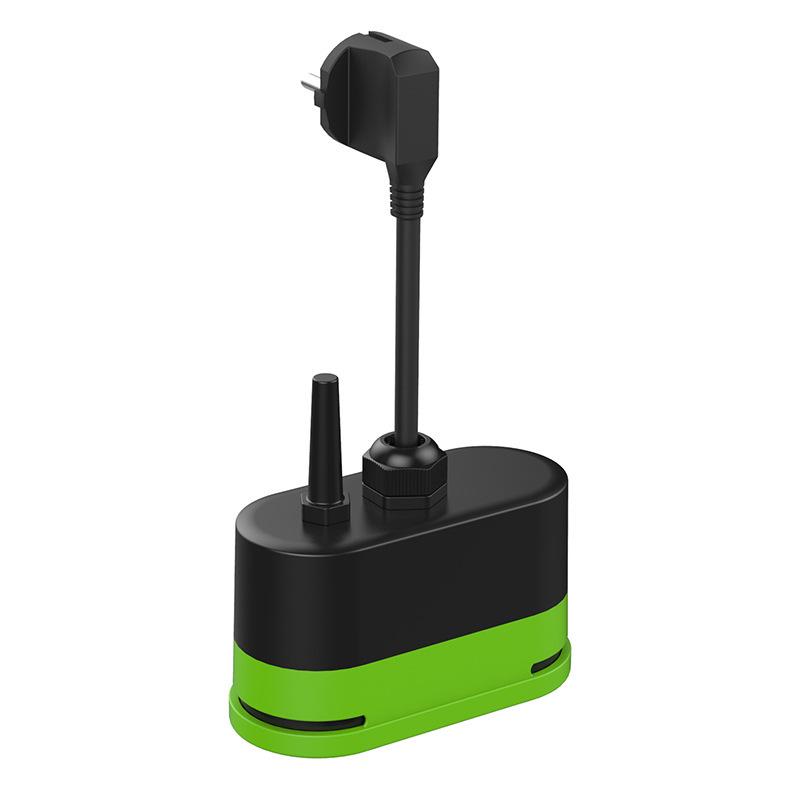 EU Waterproof Outdoor Smart Double Plug with Alexa - IP44 Graffiti Smart Home Timer Socket