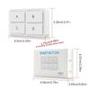 Wireless Button 4 Way Switchs Button for ZigBee Scene Wall Switchs for Tuya Automation Scene Controllers