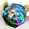 Genshin Impact Artbook Nature Folding Umbrella Travel 8 Paraphenoid Bones Umbrella Umbrella Three Folds