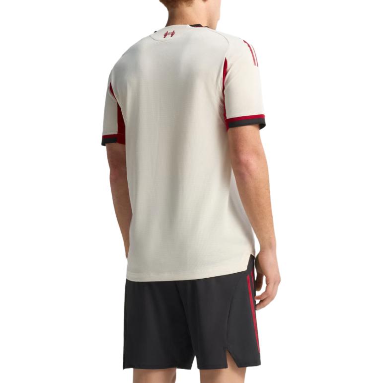 adidas Maglia da Calcio SS25 Trasferta Slim Fit Scollo a V Manica Corta Uomo maglia JV6488