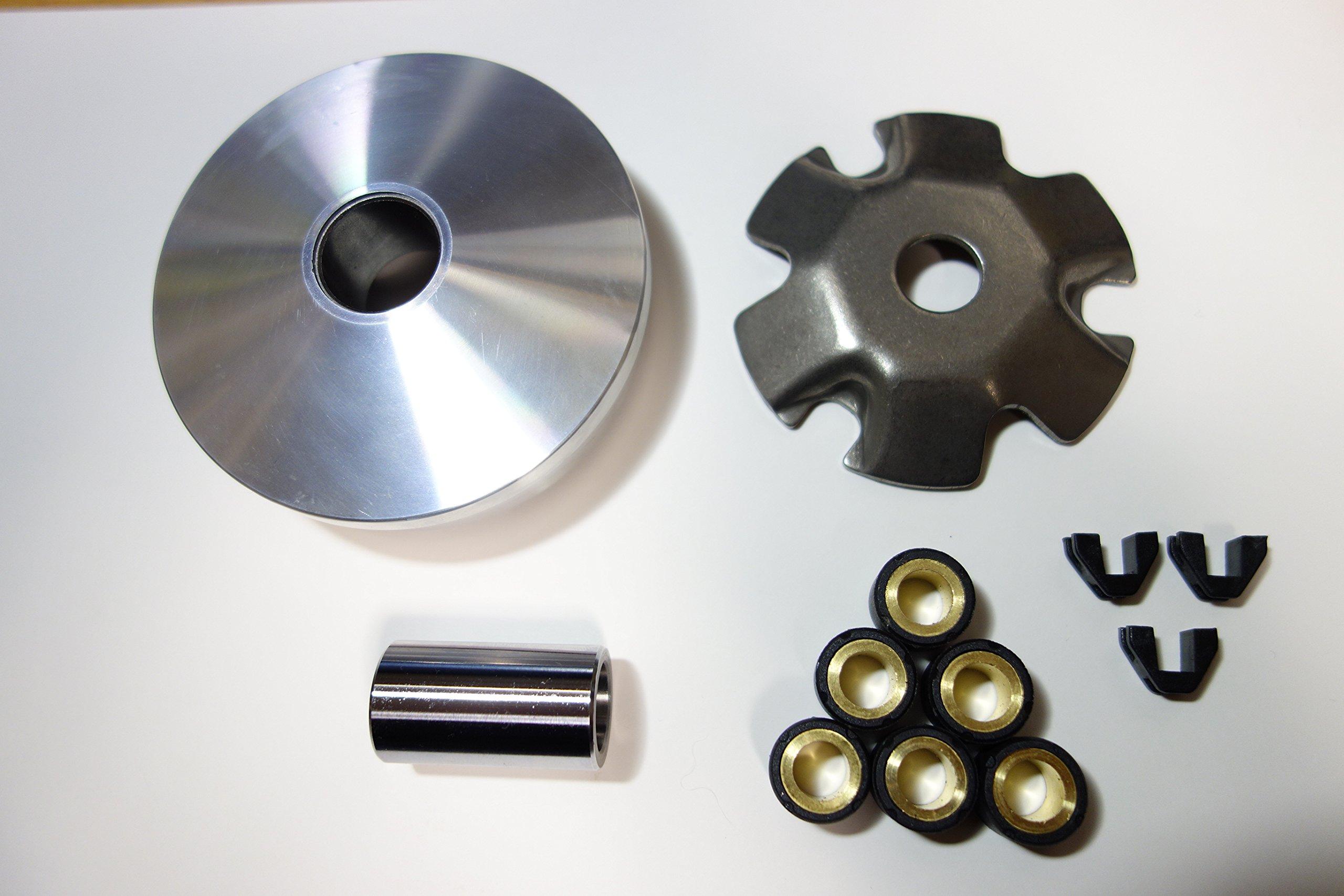 

YAMASIDA Standard Pulley Kit for Super Live and Tact High-Quality (PUH01) Dio/SR/ZX (AF27/28), Dio/SR/ST/ZX (AF34/35), Dio/SR (AF18/25),