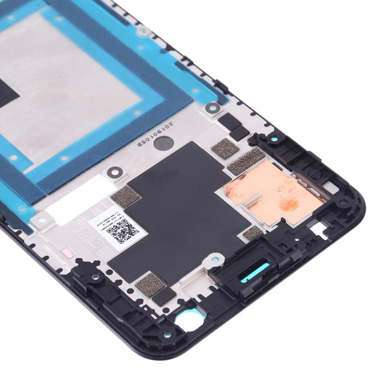 Scocca Anteriore Cornice LCD Bezel Plate per Google Pixel 3a(Nero)