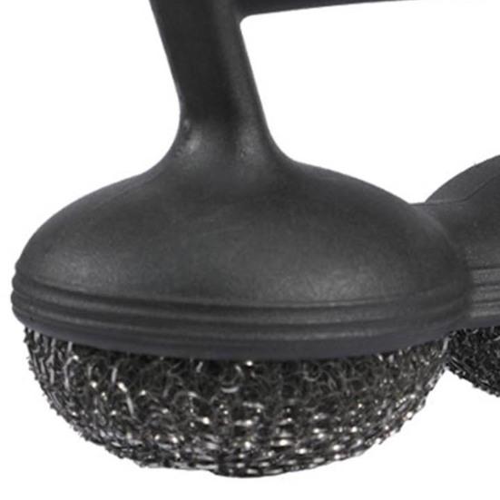 Kartáče z nerezové oceli s drátěnou koulí Kuchyňské čisticí náčiní Čistič mřížky grilu Nástroj na odstranění skvrn od rzi z hrnců a pánví