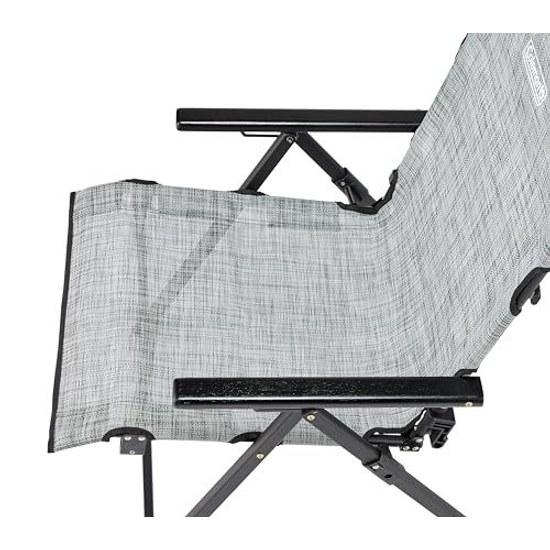 Coleman Lay Chair Mesh Reclining Folding High Back