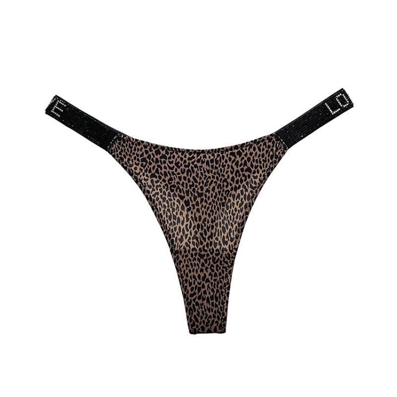 Damen Frühling und Sommer Buchstabenbohrung Sexy Fitness Sport String Unterwäsche