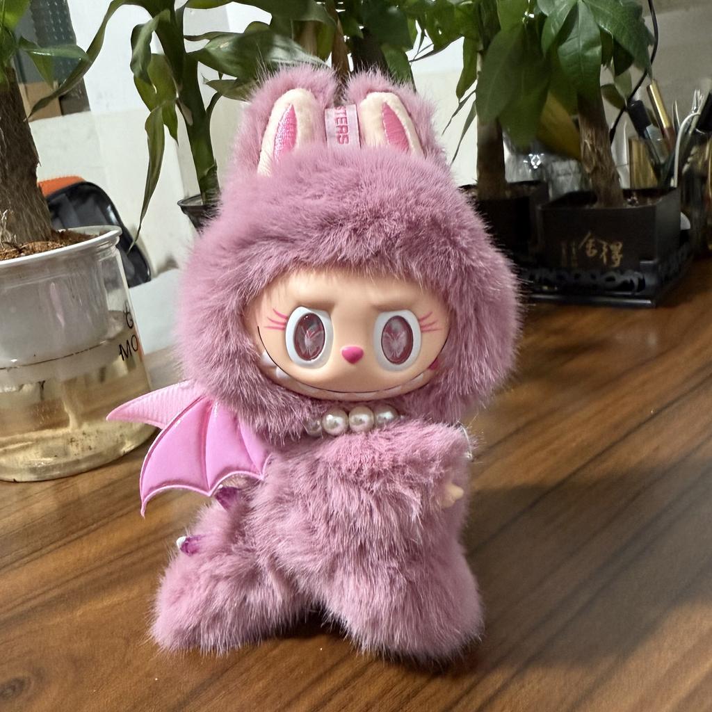 Pink Butterfly Change Baby Plush Toy Doll Pendant Labu Cloth High Version Figure Tide Play Gift