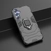 For Samsung Galaxy M35 5G Case Ring Kickstand PC+TPU Protective Phone Cover
