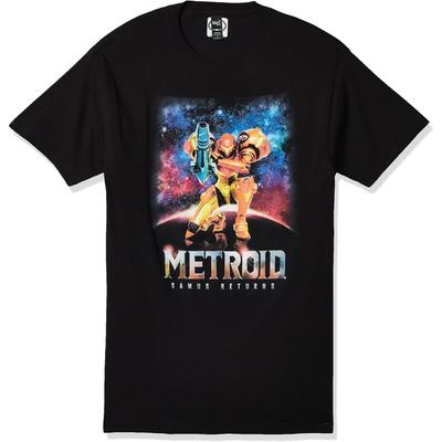 Nintendo Men's Traditional Metroid Cover T-Shirt