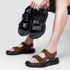 Fashion New Summer Men Fashionable Sandals European-style Casual Comfortable Breathable Flat-heeled Anti-slip Brand Sandals Size 40-46