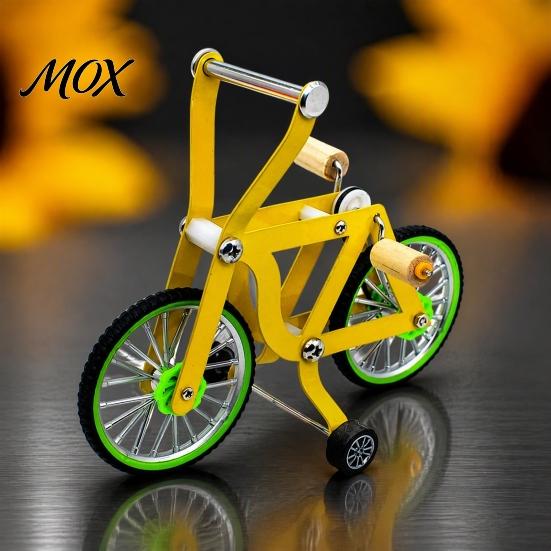Anti Chew Bird Toy Intelligence Training Bike Toy, Interactive Bicycle Exercise Enrichment Cockatiel Educational for Lovebird Conures Parakeet