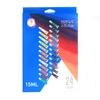 Acrylic Paint Set: 12/24 Colors for Beginner Graffiti, Wall & Body Painting, DIY Hand-Painted Projects