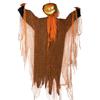 Halloween Pumpkin Hanging Ghost Party Decorations Hanging Green Light Light-emitting Sound Props Yard Ghost House Decoration