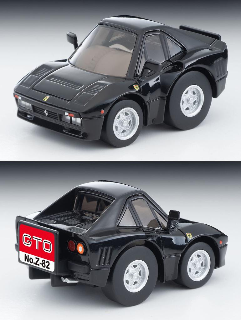 TOMYTEC Choro-Q Zero Z-82b Ferrari GTO Black Finished Product