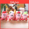 Cute Pink Kirby Plush Toy Adorable Soft Pp Cotton Keychain Bag Charm Doll