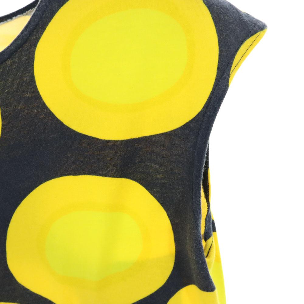 marimekko Overall handle No sleeve Cut S Yellow Women Used