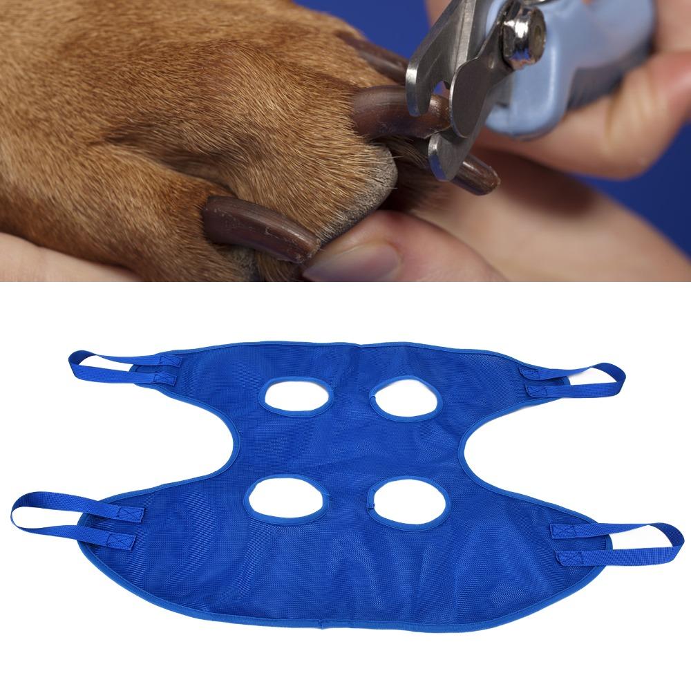Comes with fixing harness Pet Grooming Hammock Mesh Pet Restraint Bed  Pet bathing auxiliary fixing