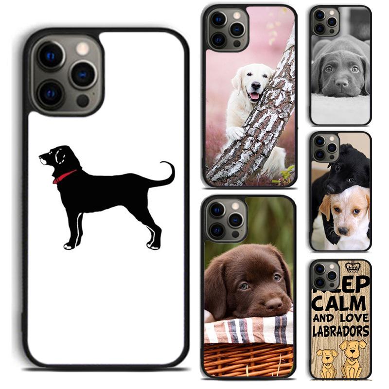 Cute Labrador Puppy Dog Phone Case Cover For iPhone 17 Air 16 15 14 Plus Apple 16 11 12 13 Pro Max Coque