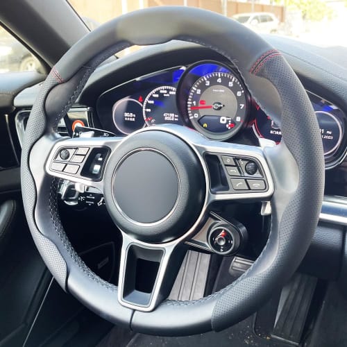 Nissan X-Trail T32 T33 Series Steering Wheel Cover Steering Cover 5D Grip Anti-slip Car Accessories 3 Colors Available! X-Trail Accessory Interior Par