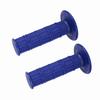 2PCS Blue Soft Handle Grips Silicone Material Motorcycle Grips Universal Handlebar Grips  For Quad
