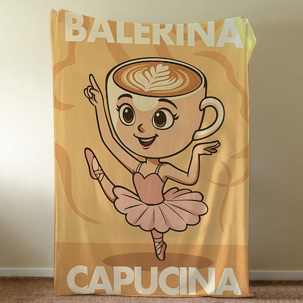 I-ItalianS-ES B-BrainrotS-ES Blanket Throw Super Cosy Plush Living Room Sofa Couch Childish Birthday Gifts