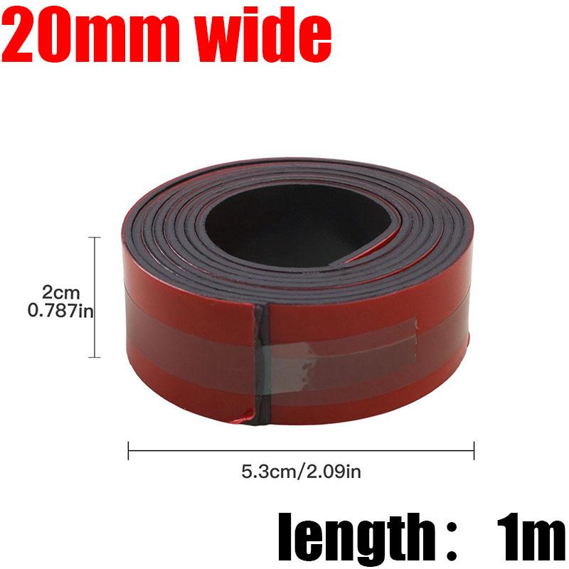 DIY 10/15/20mm Self Adhesive Magnetic Strip Tape Curtain Window Back Adhesive Waterproof Easy Cut Blackboard Craft Home OfficePinstriping Tape 3