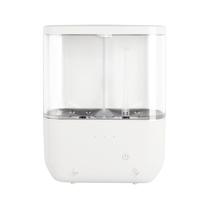 

500 мл*2 Двухголовочный 2-в-1 Настенный Электрический Интеллектуальный Инфракрасный Автоматический Сенсорный Дозатор Мыла Для Кухни Ванной Туалета