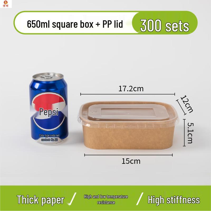 Jingzhou Biodegradable Kraft Takeout Boxes